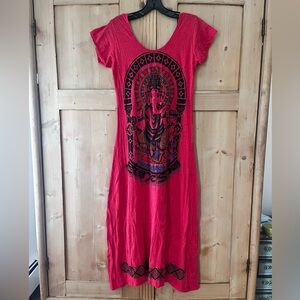 Yogi cotton long dress, o/s